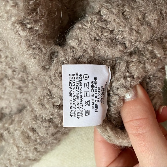 Frank and Oak wool/alpaca blend sweater - Picture 6 of 6